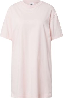 Nike Sportswear Šaty světle růžová / bílá