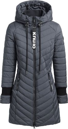 khujo Zimní kabát \'Nita\' antracitová / černá / bílá