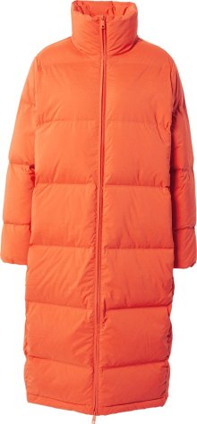 Calvin Klein Zimní kabát oranžová / černá