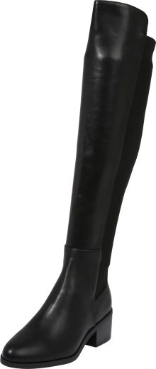 STEVE MADDEN Kozačky nad kolena \'Graphite\' černá
