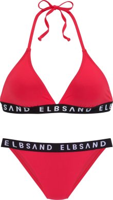 Elbsand Bikiny červená / černá / bílá