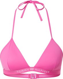 Tommy Hilfiger Underwear Horní díl plavek pink / bílá