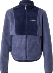 COLUMBIA Funkční fleecová mikina \'Benton Springs\' námořnická modř / chladná modrá