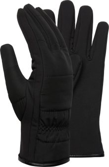 Boggi Milano Prstové rukavice černá