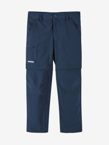 Tmavě modré dětské kalhoty s odepínacími nohavicemi Reima Sillat - 128