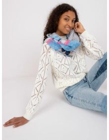 Dámská šála s potiskem VIANNE modrá 