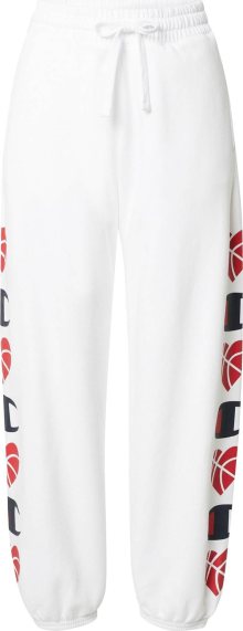 Champion Authentic Athletic Apparel Kalhoty červená / černá / bílá