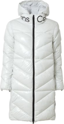 Calvin Klein Jeans Zimní kabát světle šedá / černá