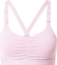 Reebok Sport Sportovní podprsenka fialová / bílá