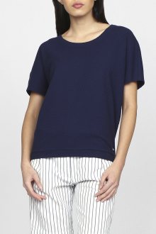Top GANT O1. SMALL SQUARE PATTERN C-NECK TOP