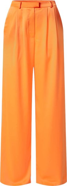 Nasty Gal Kalhoty se sklady v pase oranžová