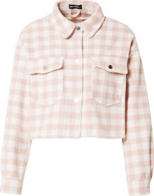 Tally Weijl Přechodná bunda pink / bílá