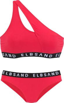 Elbsand Bikiny červená / černá / bílá
