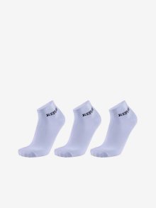 Sada tří párů ponožek v bílé barvě Replay - 35-38