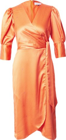 Closet London Šaty fialová / oranžová