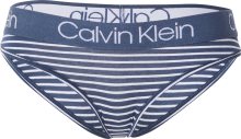 Calvin Klein Underwear Spodní díl plavek marine modrá / bílá