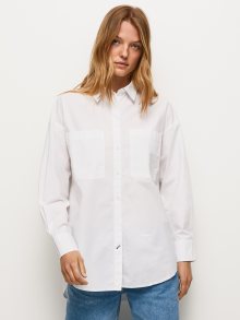 Bílá dámská košile Pepe Jeans Natalia - XS