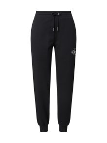 Calvin Klein Jeans Kalhoty krémová / černá / bílá
