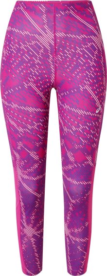 ASICS Sportovní kalhoty \'Sakura\' modrá / fialová / fuchsiová / růže