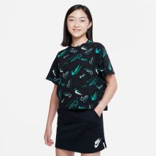 Dívčí tričko Sportswear Jr DV0568 010 - Nike L (147-158)