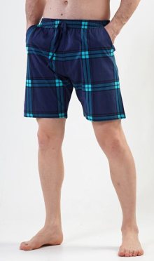Pánské pyžamové šortky Vienetta Secret Albert | tmavě modrá | 4XL