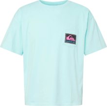 QUIKSILVER Funkční tričko \'RAINBOW\' modrá / světlemodrá / pink / černá