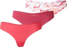 UNDER ARMOUR Sportovní spodní prádlo pink / růžová / malinová / bílá
