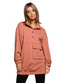 B202 Tunika s límcem a kapsou s aplikací EU L brickred