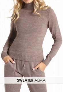 Gatta 48108 Sweater Alma Dámský svetr Univerzální hnědá