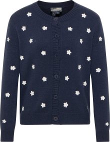 DreiMaster Vintage Kardigan marine modrá / bílá