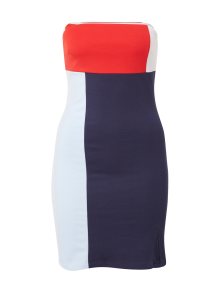 Tommy Jeans Letní šaty námořnická modř / světlemodrá / červená / bílá