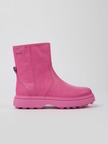 Růžové holčičí kotníkové kožené boty Camper Jenna - 28
