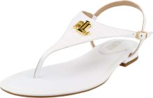 Lauren Ralph Lauren Žabky \'Ellington\' zlatá / bílá