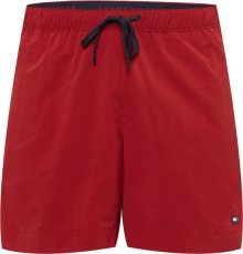 Tommy Hilfiger Underwear Plavecké šortky tmavě modrá / červená / bílá