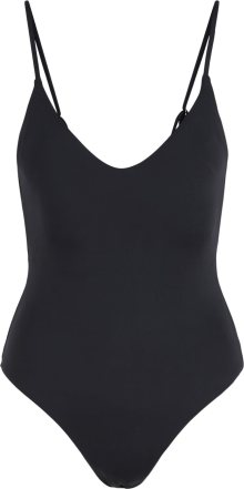 PIECES Plavky \'GAOMI \' černá / bílá