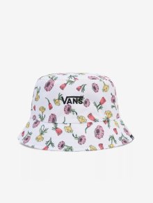 Bílý dámský květovaný klobouk VANS Hankley - S-M