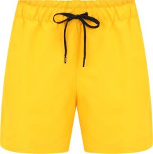 Tommy Hilfiger Underwear Plavecké šortky žlutá / černá