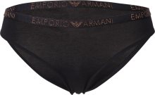 Emporio Armani Tanga bronzová / černá