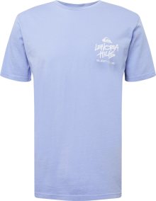 QUIKSILVER Funkční tričko \'LENORA SURF CLUB\' fialkově modrá / bílá