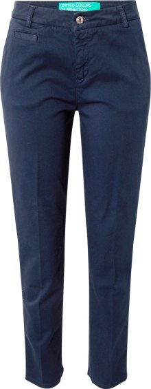 UNITED COLORS OF BENETTON Chino kalhoty námořnická modř