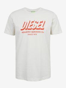 Bílé pánské tričko Diesel Diegos - S