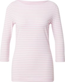 ESPRIT Tričko růžová / bílá