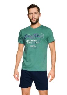 Pánské pyžamo Henderson 39723-70X | zelená | XL
