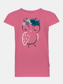 Růžové holčičí tričko s potiskem SAM 73 - 116-122