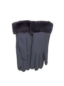 LE RK FGBKT 172 tmavě šedé rukavice jedna velikost