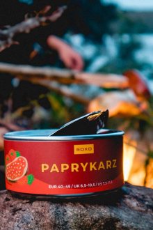 Ponožky SOXO - Paprikáš v konzervě  zelená 40-45