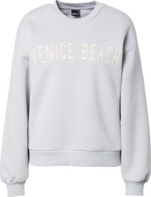 Gina Tricot Mikina \'Riley\' světlemodrá / přírodní bílá