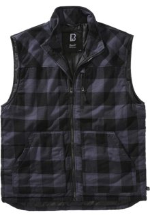 Brandit Lumber Vest black/grey - S