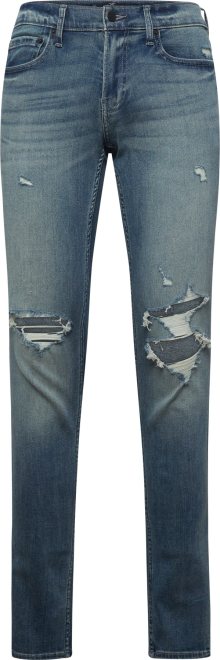 HOLLISTER Džíny modrá džínovina