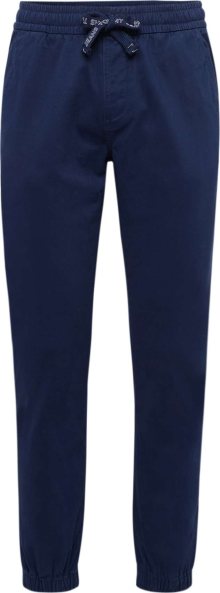Tommy Jeans Kalhoty \'SCANTON\' tmavě modrá / jasně červená / přírodní bílá
